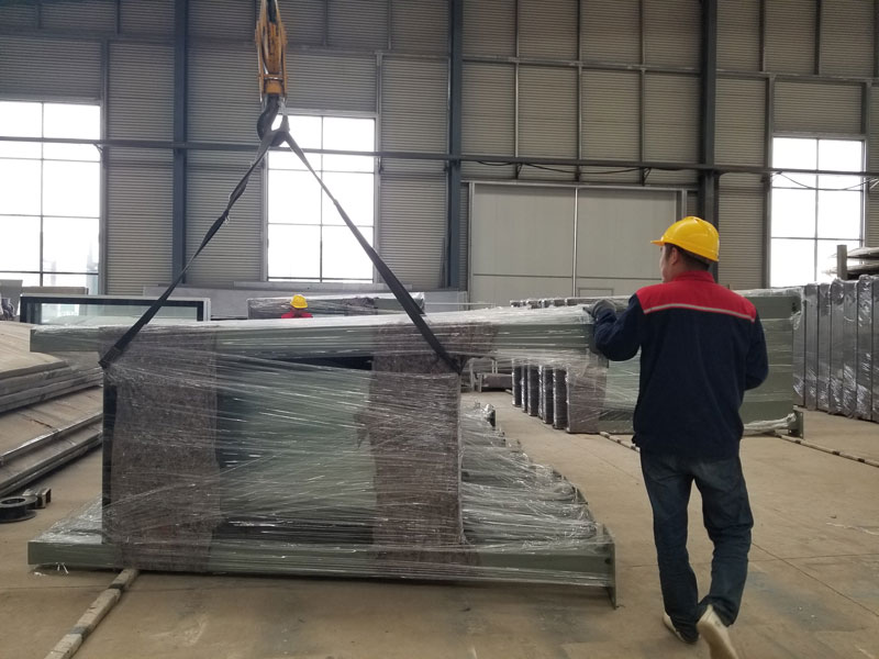 榮大發往安徽第一批公交候車亭發貨記錄