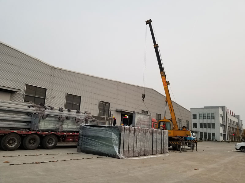 榮大發(fā)往河南公交候車亭發(fā)貨記錄