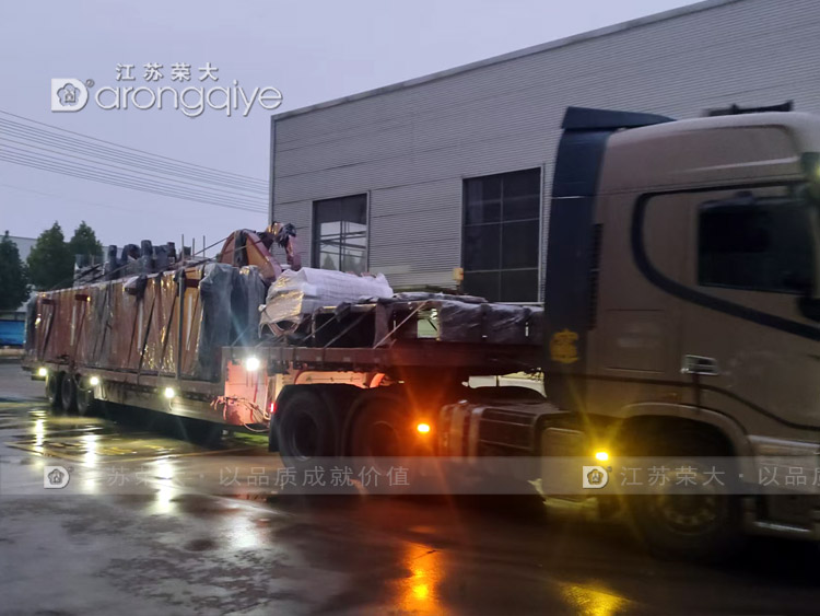 第二批安徽智能候車亭裝車完成